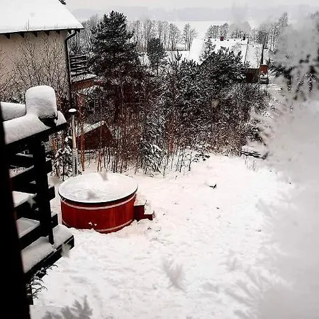 Kuleszowka Domek Na Kaszubach Z Balia Ogrodowa Gowidlino Exterior photo