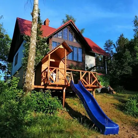 Kuleszowka Domek Na Kaszubach Z Balia Ogrodowa Gowidlino Exterior photo