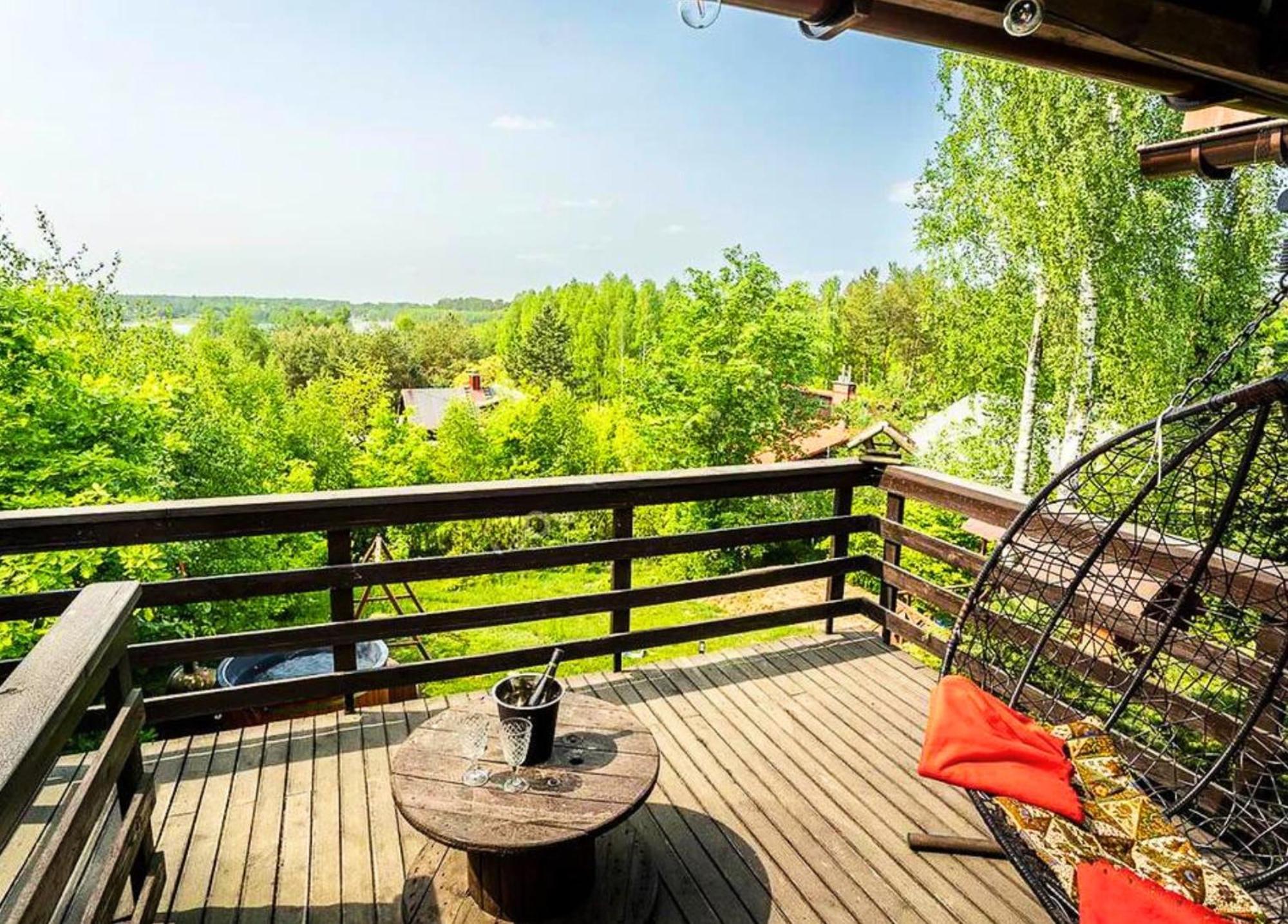 Villa Kuleszowka Na Kaszubach Z Balia Ogrodowa Gowidlino